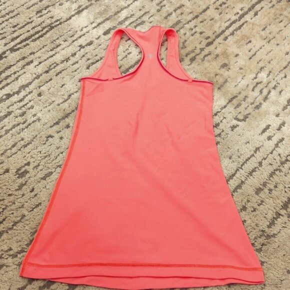 Lululemon Cool Racerback Pop Orange reversible - Picture 10 of 10